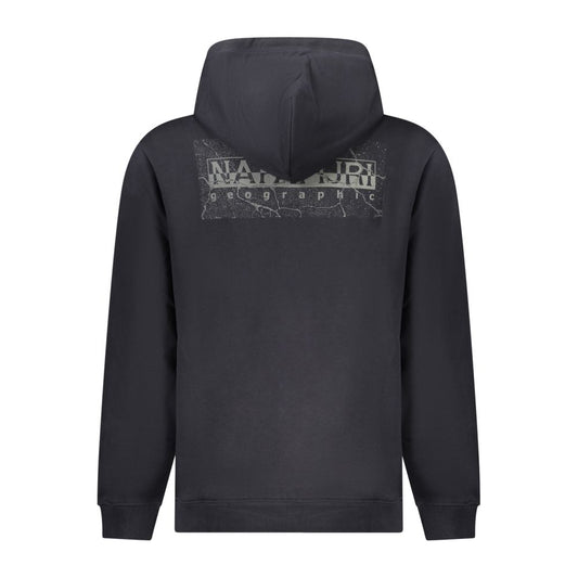Napapijri Black Cotton Sweater NA-32137-XXL
