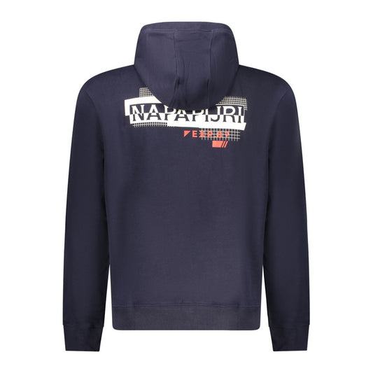 Napapijri Blue Cotton Sweater NA-32138-S