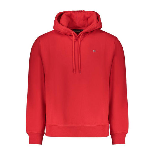 Napapijri Red Cotton Sweater NA-32145-XXL