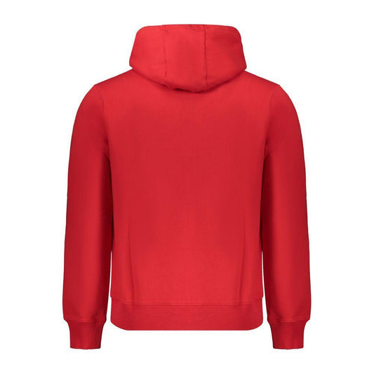 Napapijri Red Cotton Sweater NA-32145-XXL