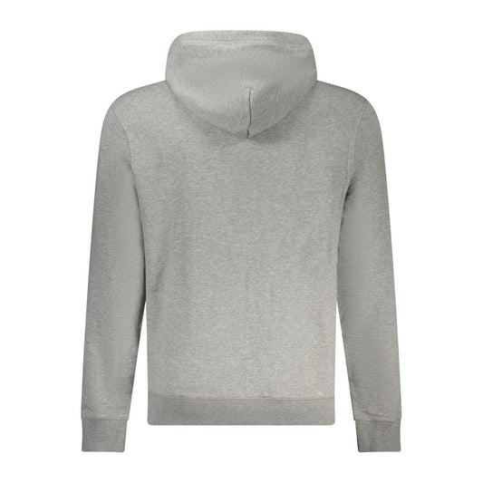 Napapijri Gray Cotton Sweater NA-32154-S