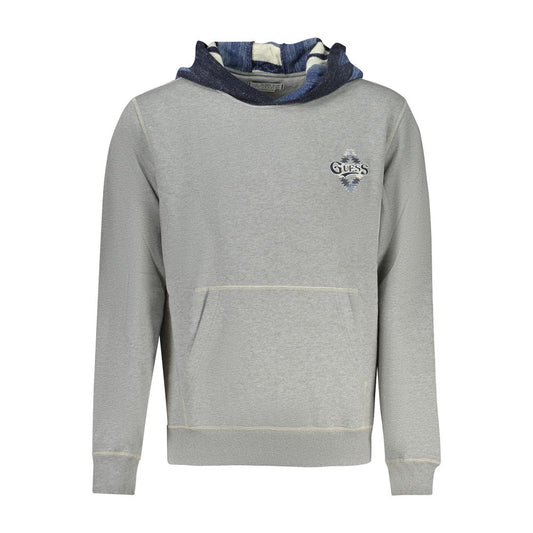 Guess Jeans Gray Cotton Sweater GU-32471-S