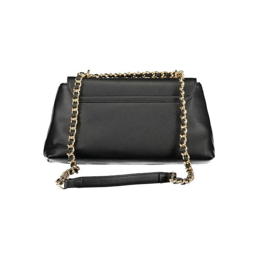 Mario Valentino Black Polyethylene Handbag VA-32628