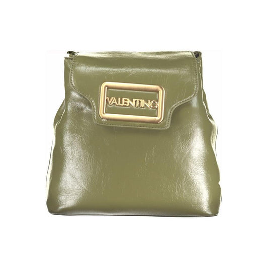 Mario Valentino Green Polyethylene Backpack