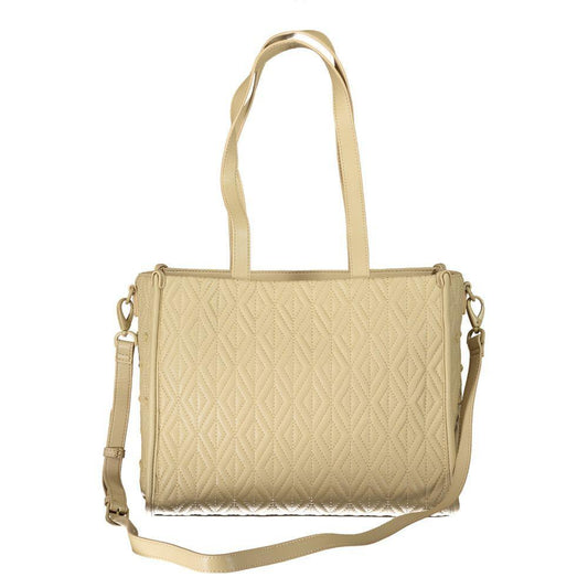 Mario Valentino Beige Polyester Handbag VA-32779