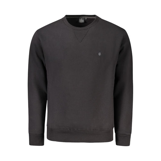 Coveri Moving Black Cotton Sweater CO-33025-M