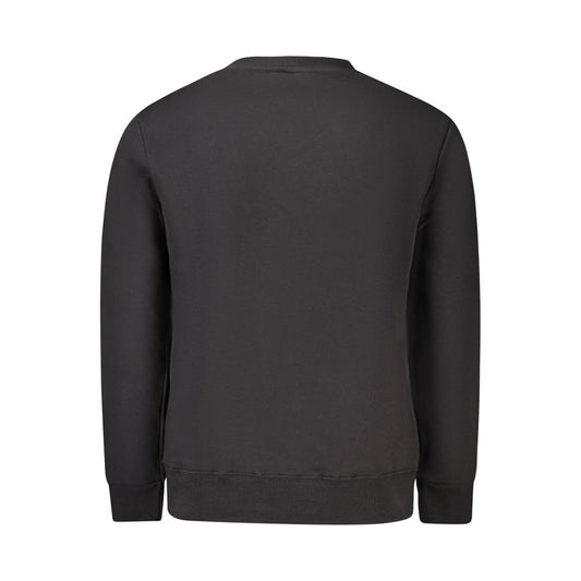 Coveri Moving Black Cotton Sweater CO-33025-M