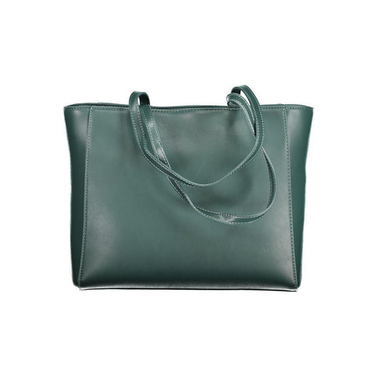Mario Valentino Green Polyethylene Handbag VA-33515