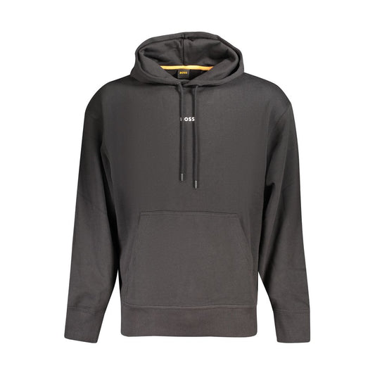 Hugo Boss Black Cotton Sweatshirt