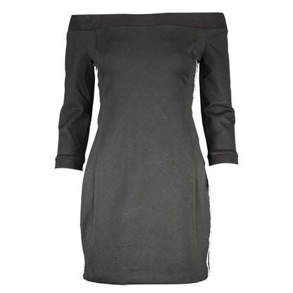 Calvin Klein Black Polyester Women's Dress