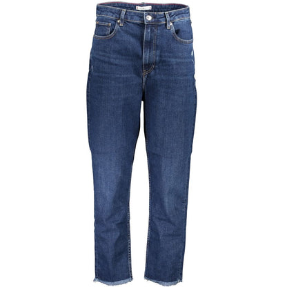 Tommy Hilfiger Blue Cotton Women Jeans
