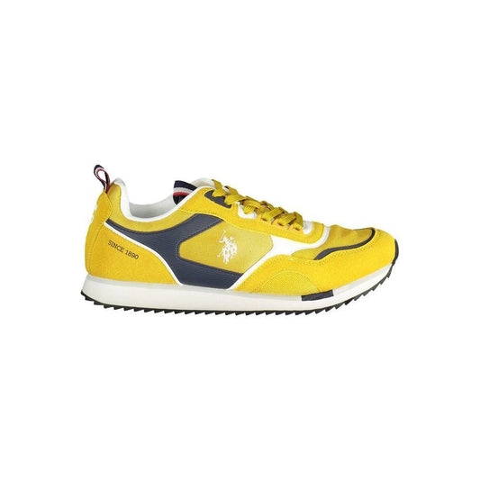 U.S. POLO ASSN. Yellow Polyester Sneaker US-20380-EU44/US11