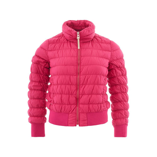 Woolrich Fuchsia Polyamide Bomber Woolrich