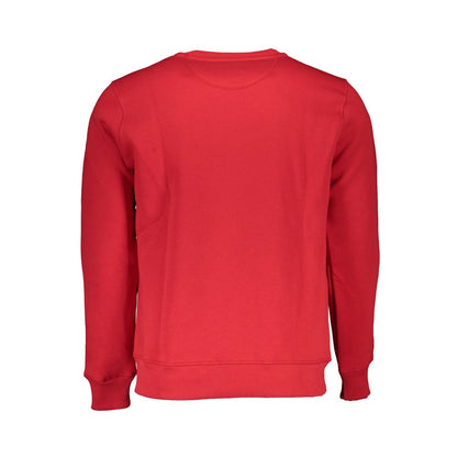 North Sails Red Cotton Men Sweater