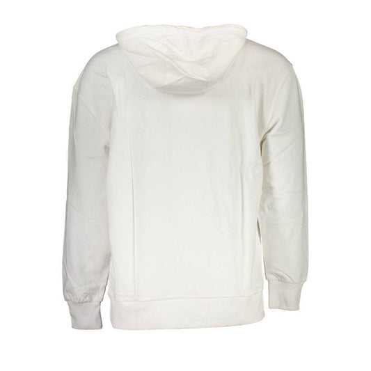 Tommy Hilfiger White Cotton Men Sweater