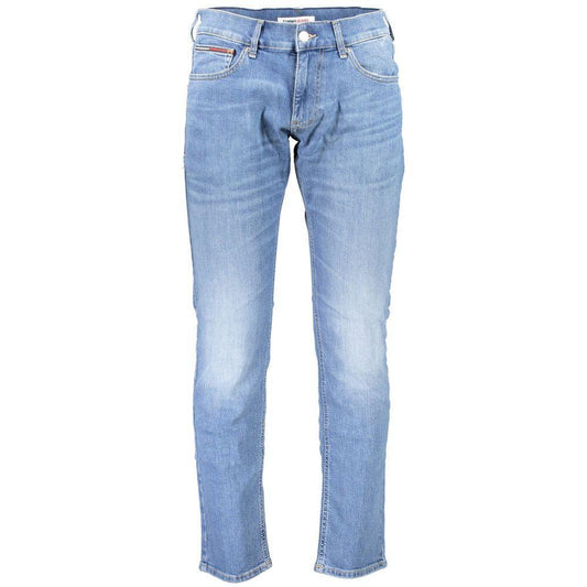 Tommy Hilfiger Blue Cotton Jeans & Pant