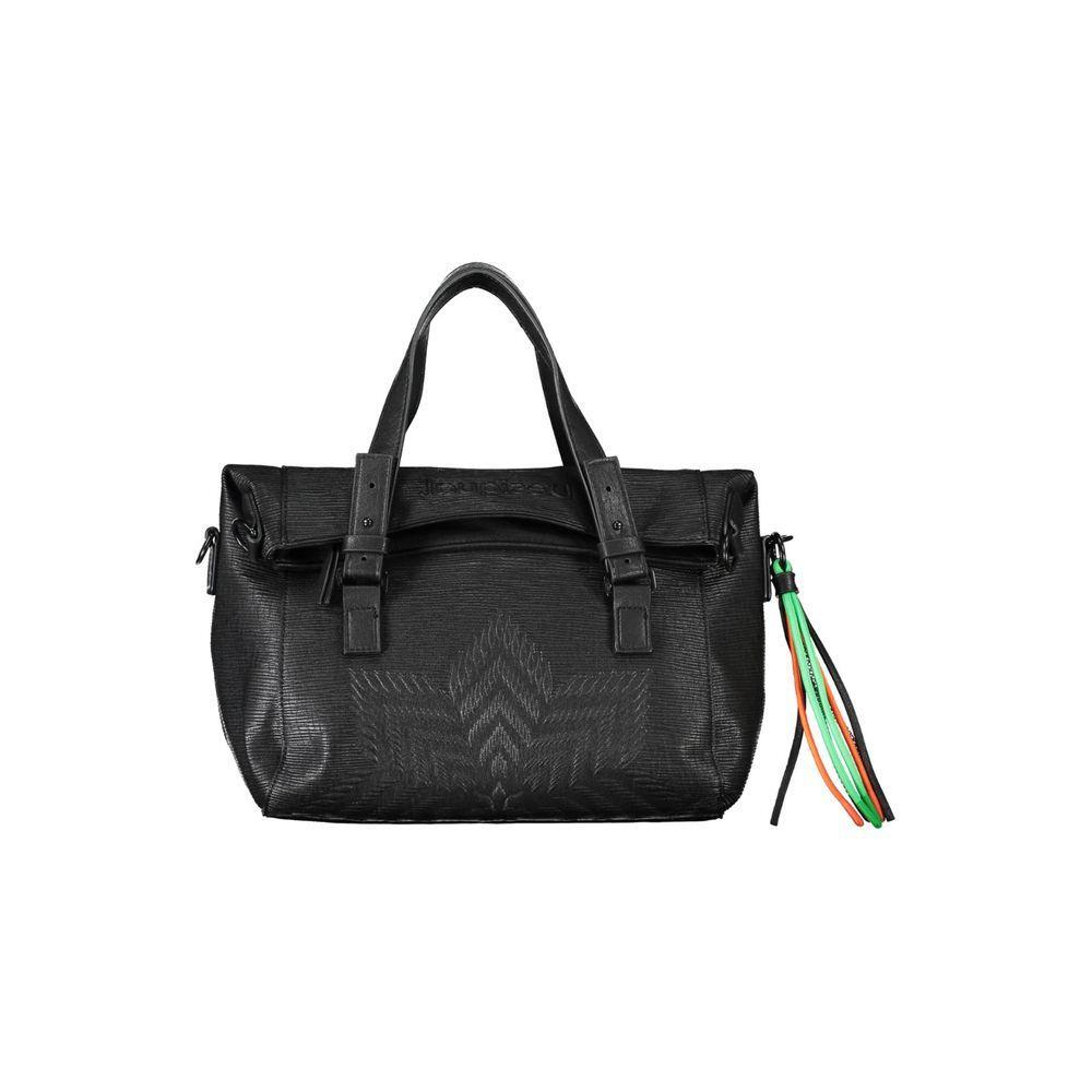Desigual Black Polyethylene Handbag DE-19519