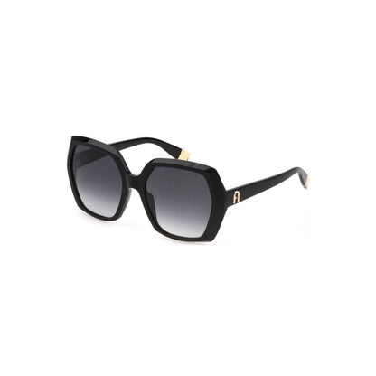 Furla Black Acetate Sunglass