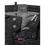 Dsquared² Black Cotton Low Waist Skinny Denim Jeans PAN74488-38