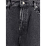 7FOR Denim Caviar Shorts