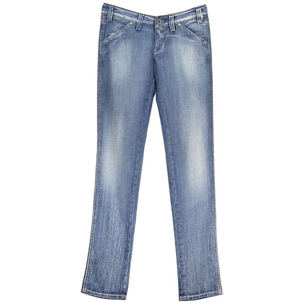 RE-START Blue Cotton Jeans Denim