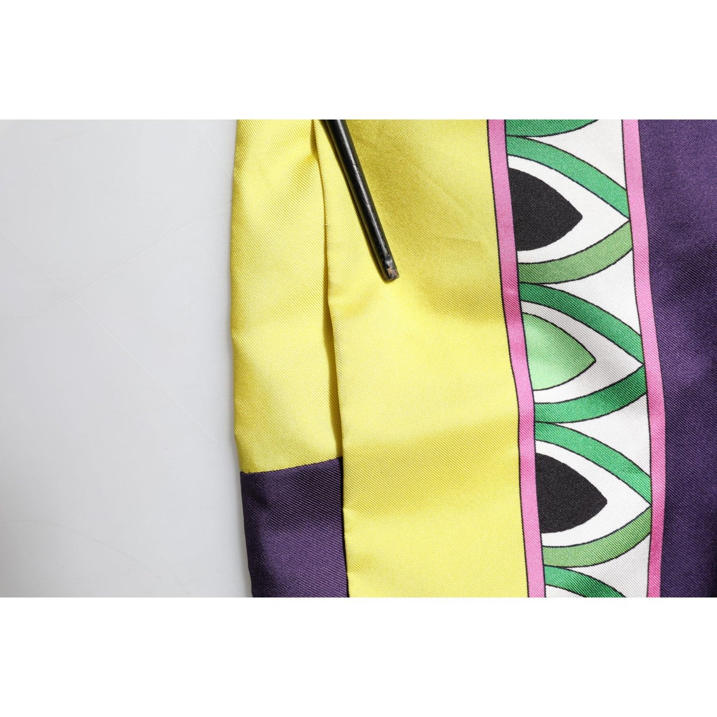 Dolce & Gabbana Blue Floral Print Silk Long Sleeves Wrap Robe