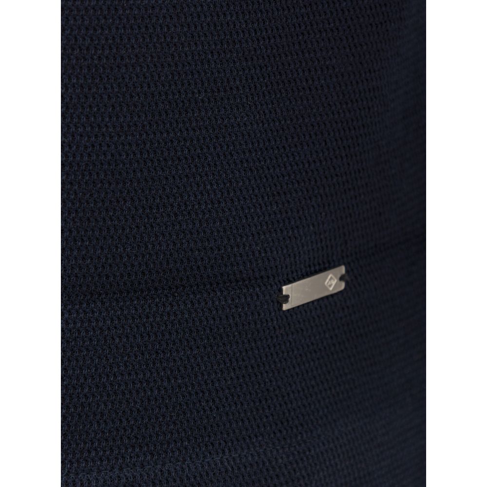 Dunhill Blue Cotton T-Shirt