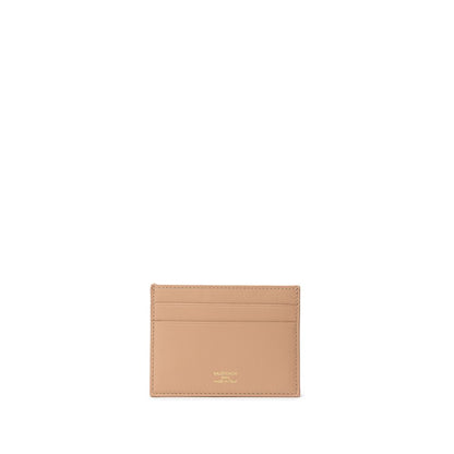 Balenciaga Beige Leather Cardholder