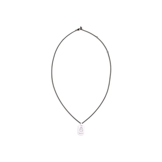 Alexander McQueen Silver Metal Necklace