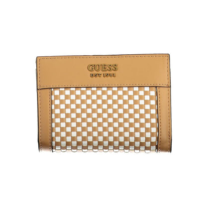 Guess Jeans Brown Polyethylene Wallet
