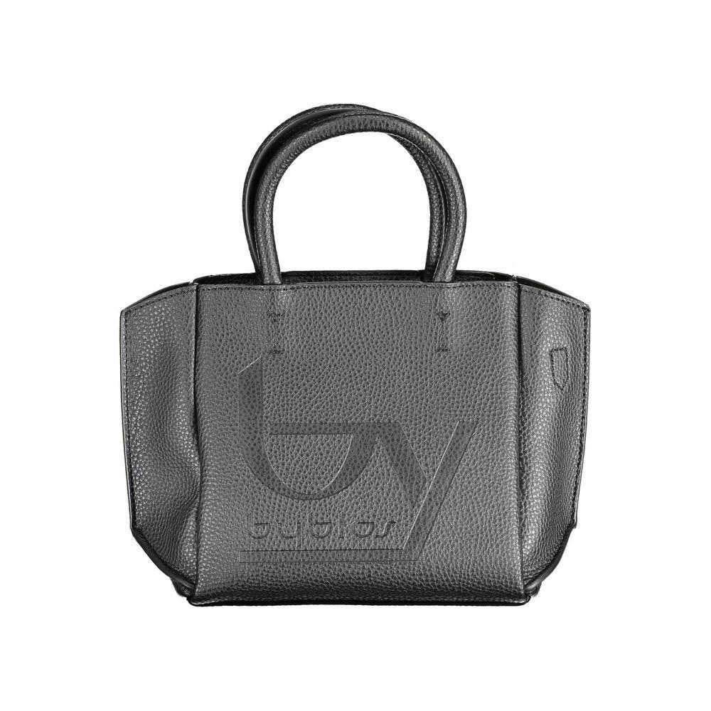Front view with bag zipped and handles upright.