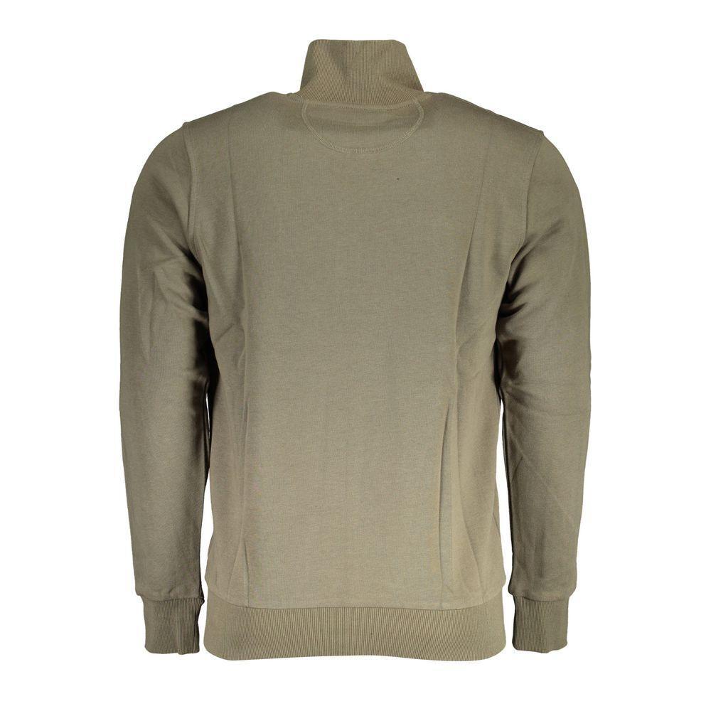 La Martina Green Cotton Sweater