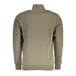 La Martina Green Cotton Sweater