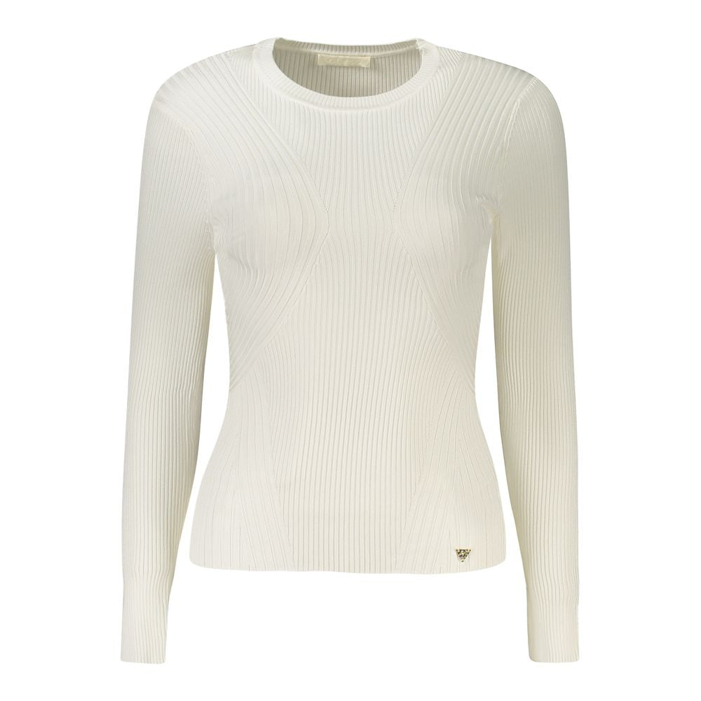 Guess Jeans White Viscose Sweater