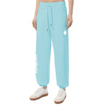 Comme Des Fuckdown Blue Cotton Women Sweatpant