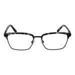 Guess Black Men Glasses Frame, metal full-rim browline style, demo lenses, black color, spring hinge, includes branded case
