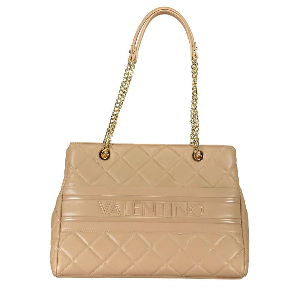 Mario Valentino Beige Polyurethane Women Handbag