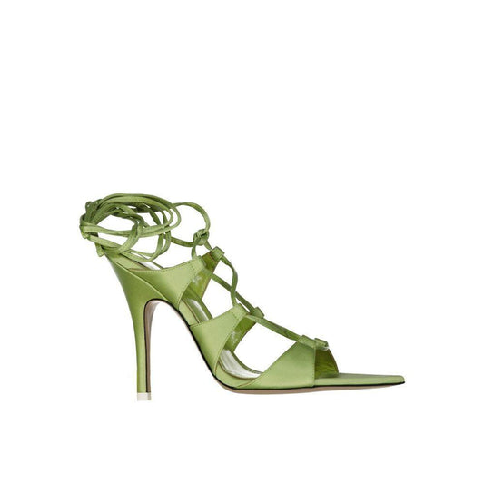 The Attico Reneè Satin Sandals TH-8852336705748-EU36/US6