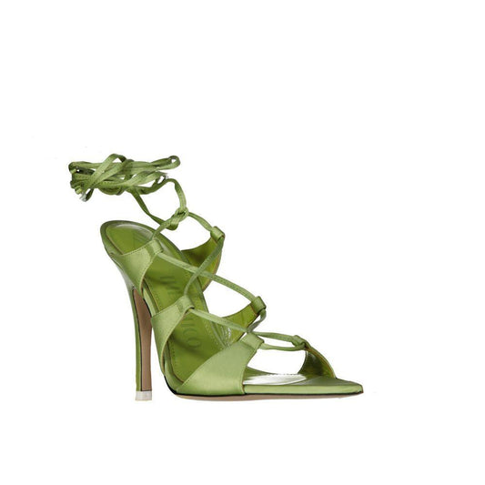 The Attico Reneè Satin Sandals TH-8852336705748-EU36/US6