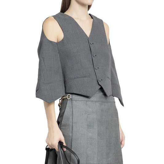 Fendi Striped Vest Top FE-8735475106004-42