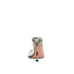 Amina Muaddi Alexa Glass 95 Snake Sandals AM-8802840903892-EU35/US5