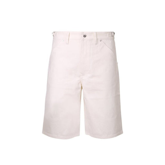 Jil Sander White Denim Shorts