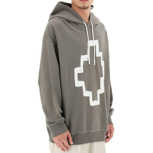 Marcelo Burlon Oversize Hooded Sweatshirt MA-8736471875796-XS