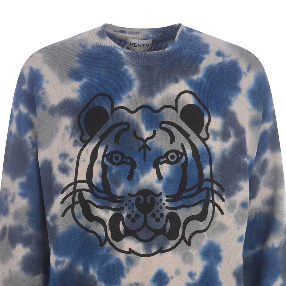 Kenzo Cotton Printed Sweater KE-8736445202644-L