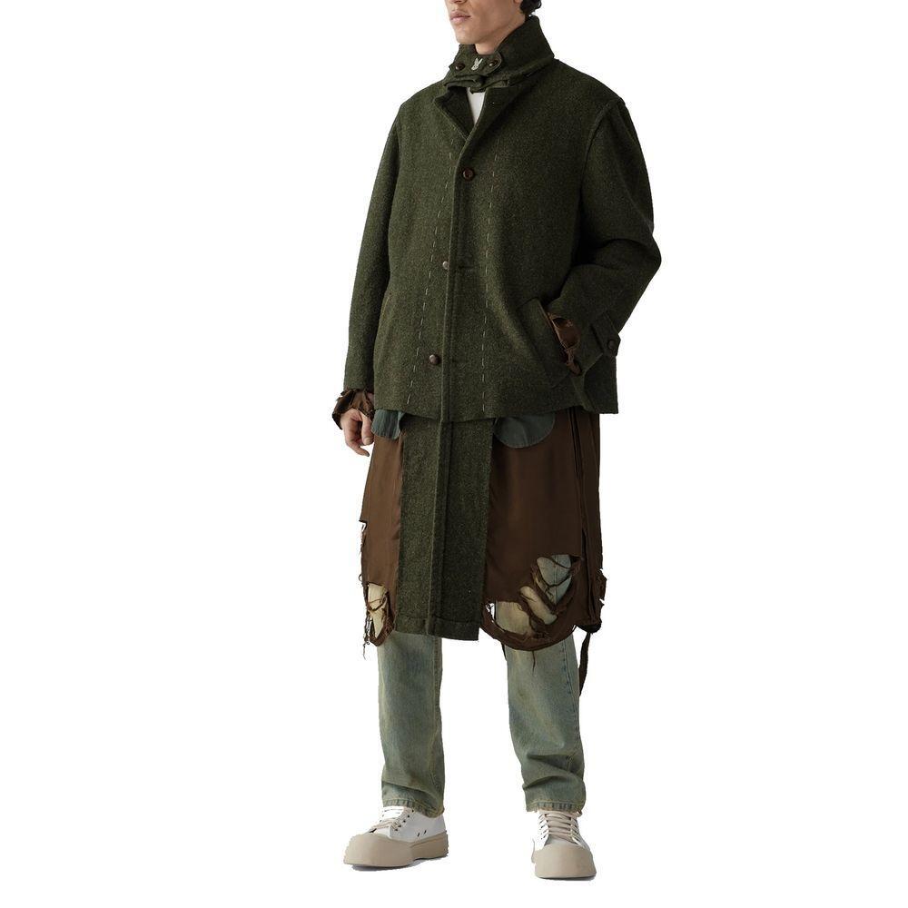 Maison Margiela Destroyed-Look Coat MA-8736458440916-IT46 | S