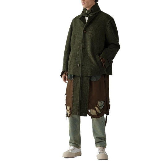 Maison Margiela Destroyed-Look Coat MA-8736458440916-IT46 | S