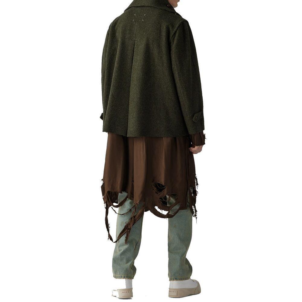 Maison Margiela Destroyed-Look Coat MA-8736458440916-IT46 | S