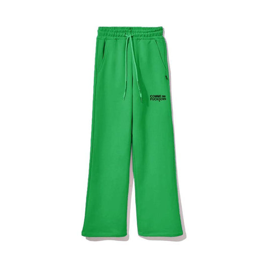 Comme Des Fuckdown Green Cotton Jeans & Pant CO-8284-S