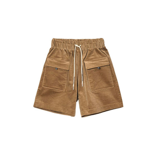 Comme Des Fuckdown Brown Cotton Short CO-7502-L