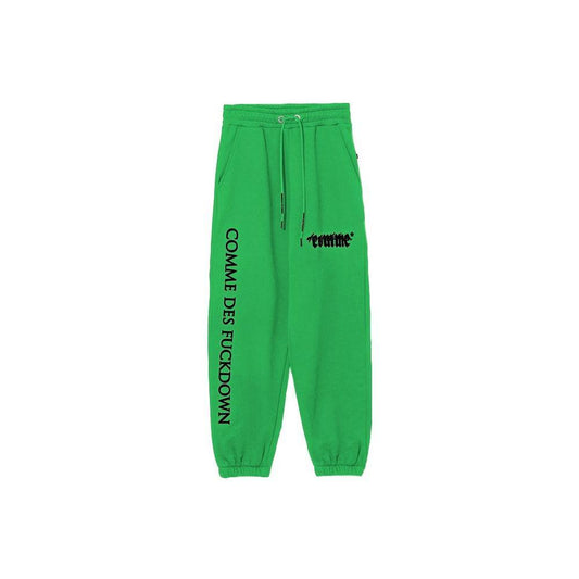 Comme Des Fuckdown Green Cotton Jeans & Pant CO-7473-L